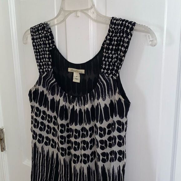 Kenneth Cole silk sleeveless printed blouse size 4P - Picture 5 of 11